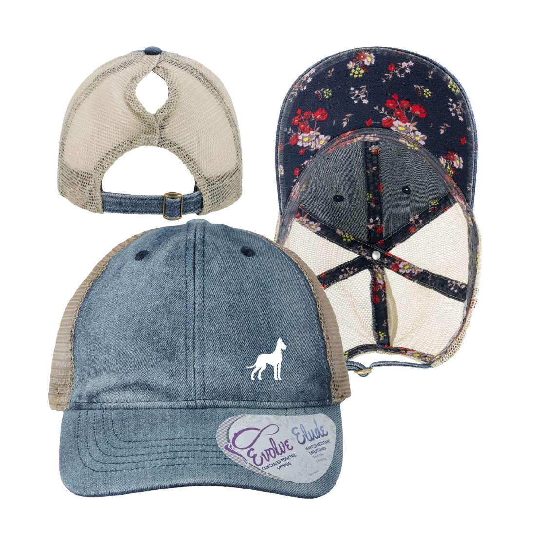 Infinity Her - Women's Denim Mesh-Back Cap